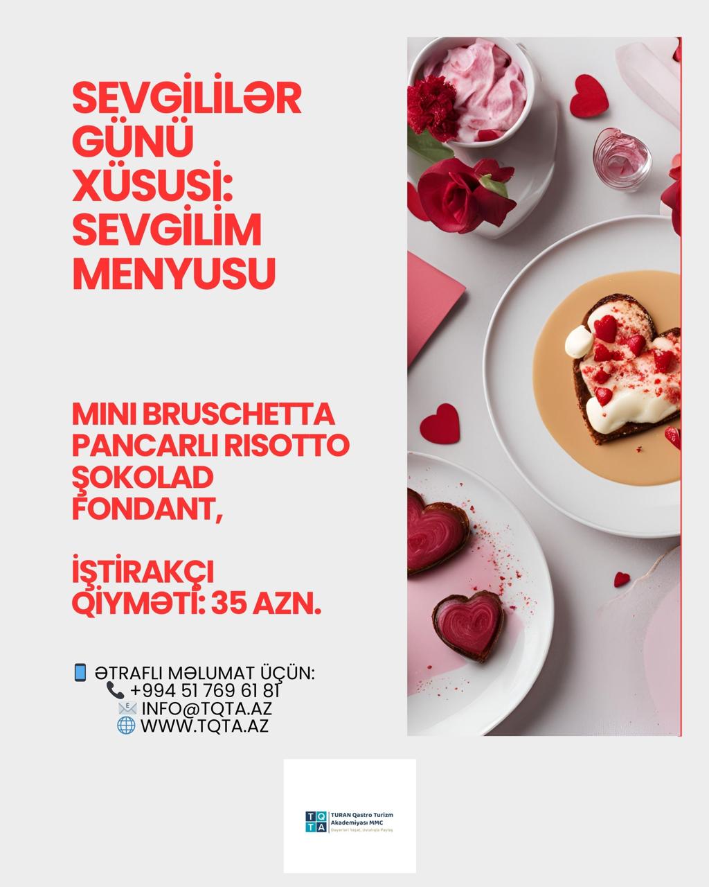 ❤️ Sevgilim Menyusu